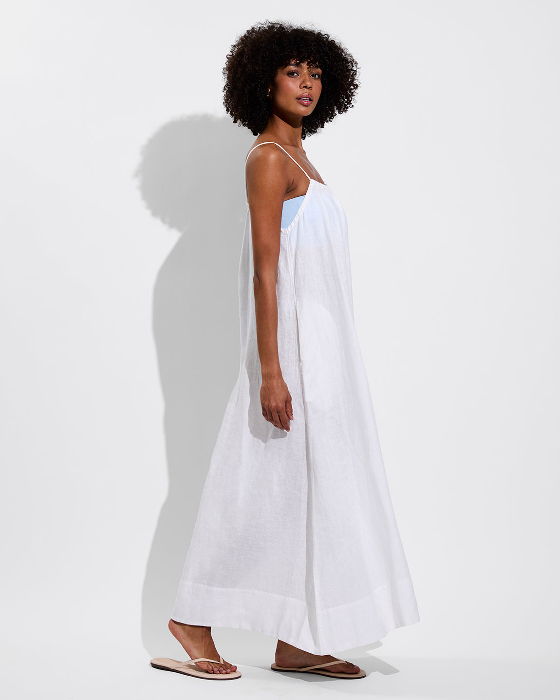 Leisure Maxi Dress - Coconut (Size S)