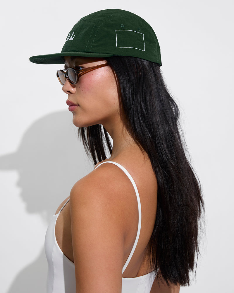 Sand Bar Hat - Hi Hi (Palm) + Retreat Suit - Coconut (Size S)