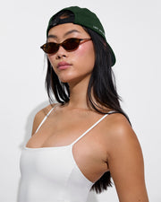 Sand Bar Hat - Palm + Retreat Suit - Coconut (Size S)