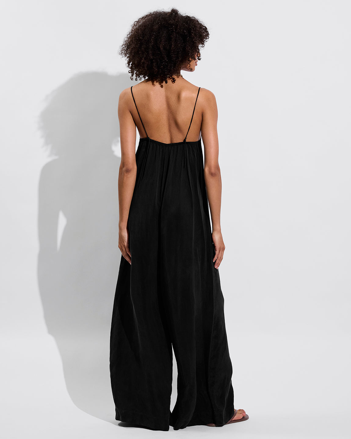 Seaside Jumpsuit - Jet (Size S/M)
