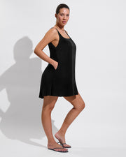 Sunshift Dress - Jet (Size L)