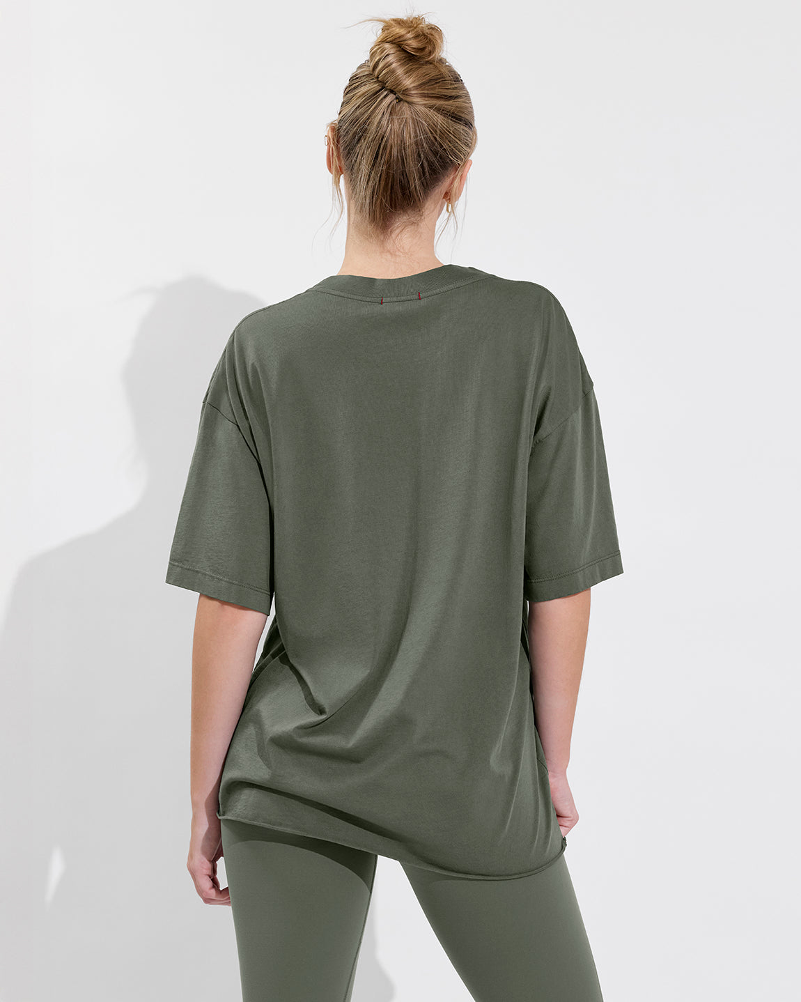 Swell Oversized Tee + Super Moves Tight - Agave (Size S)