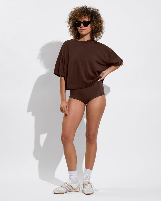 Swell SS Tee (Size S/M) + Barrel Bottom - Cold Brew (Size S)