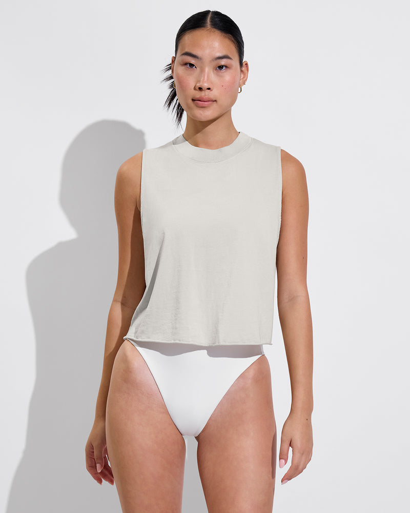 Swell Tank - Breeze (Size S/M) + Shoreline Suit - Coconut (Size S)