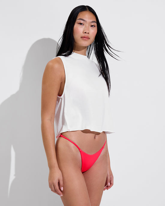 Swell Tank - Coconut (Size S/M) + Skinny Dip Bottom - Rescue (Size S)