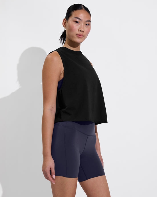 Swell Tank - Jet (Size S/M) + Super Moves Short 5" - Sprint (Size S)