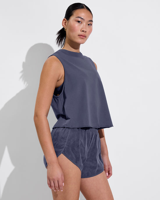 Swell Tank (Size S/M) + Day Trip Short - Varsity (Size S)