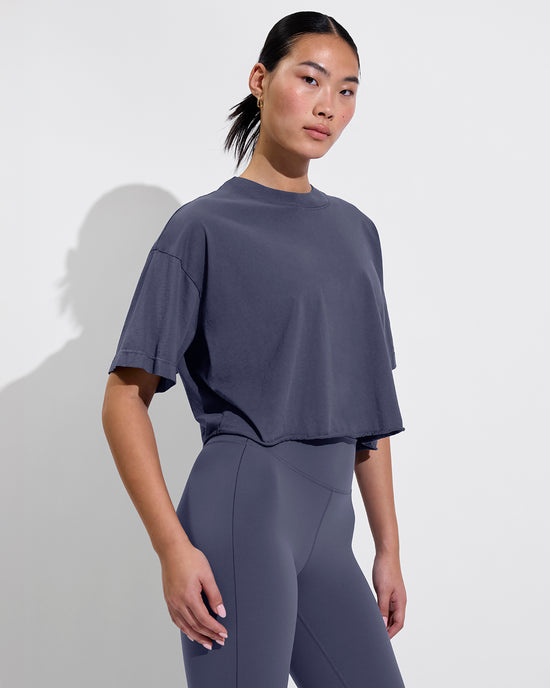 Swell Tee SS (Size S/M) + Kick It Pant - Varsity (Size S)