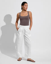 Streamline Suit - Stormy + Tour Pant - Coconut (Size S)