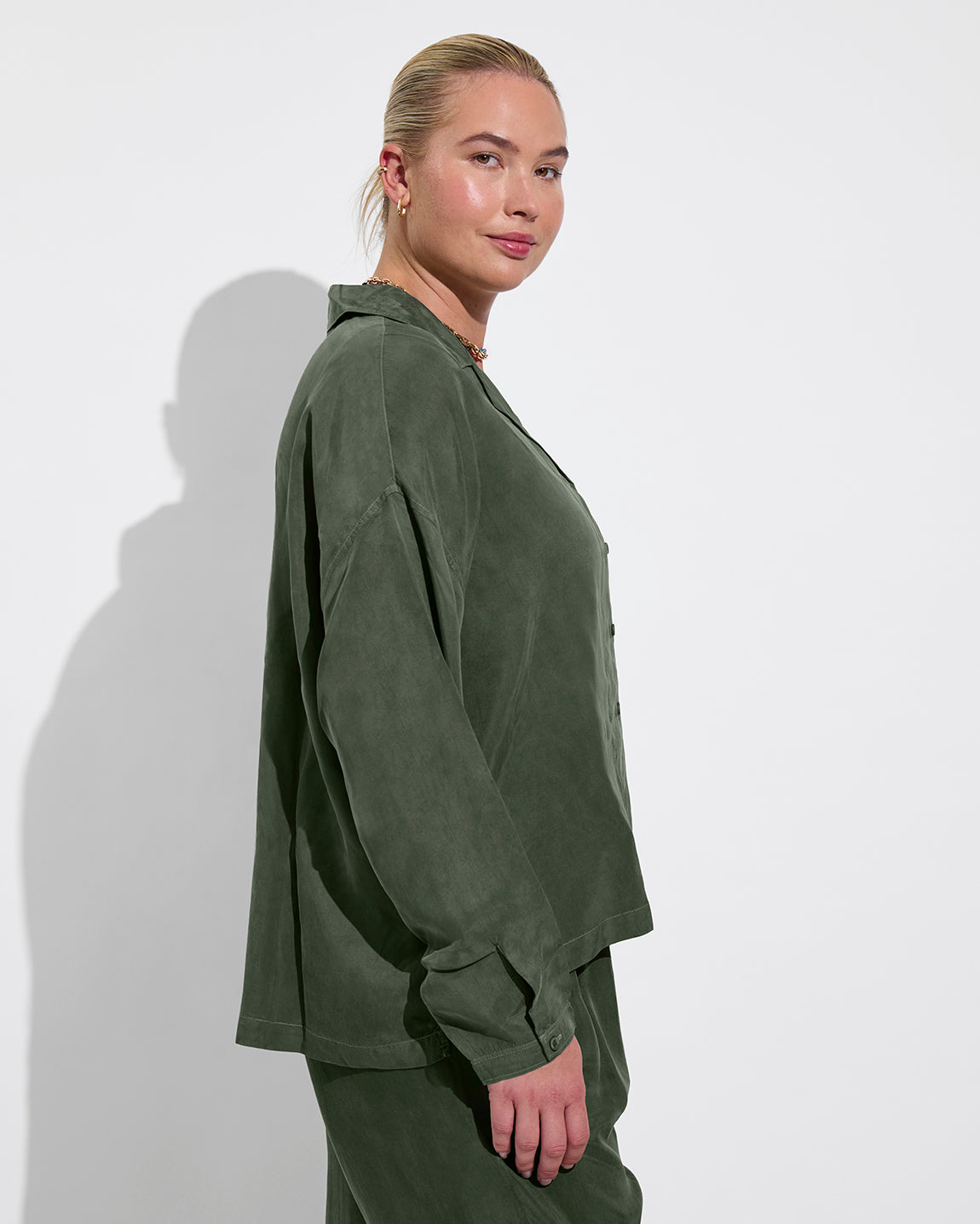 Voyage Shirt + Sunset Pant - Agave (Size S)