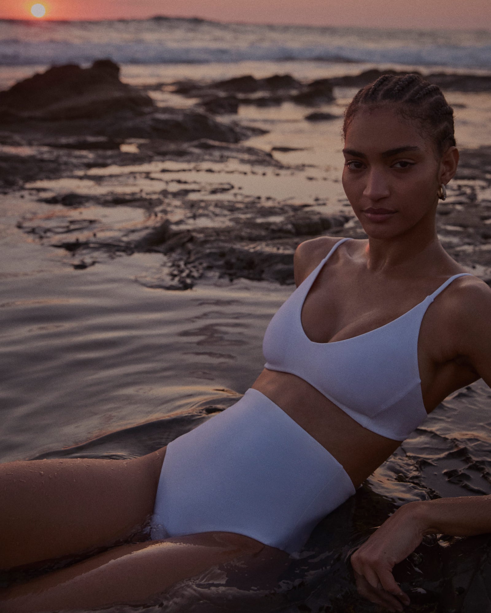 Sunday Top and Hi Tide Bottom in Coconut