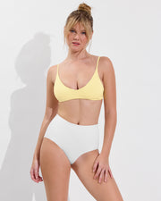 Sunday Top - Melt + Hi Tide Bottom - Coconut (Size S)