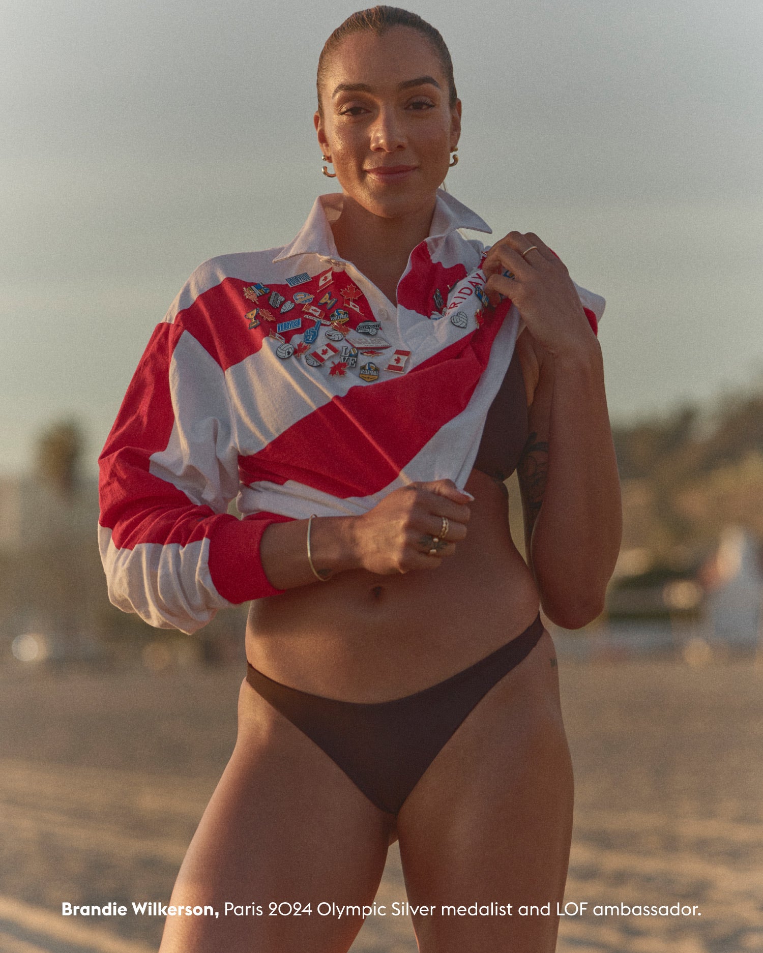 LOF Ambassador and Olympic Silver Medalist Brandie Wilkerson in Rio Bottom 