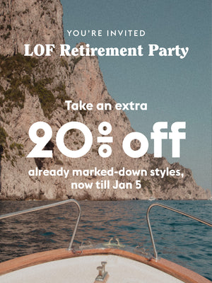 Take an extra 20% off already marked-down styles, now till January 5