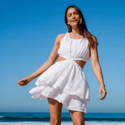 Getaway Dress - Coconut - Size S