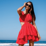 Getaway Dress - Flame