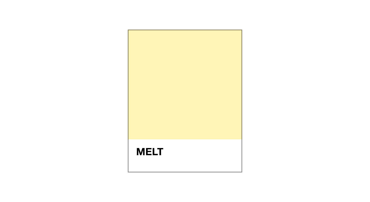 Melt Pantone