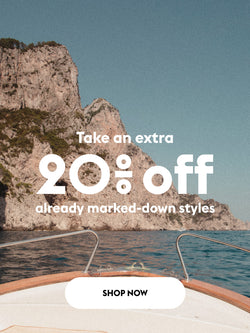 Take an extra 20% off already marked-down styles