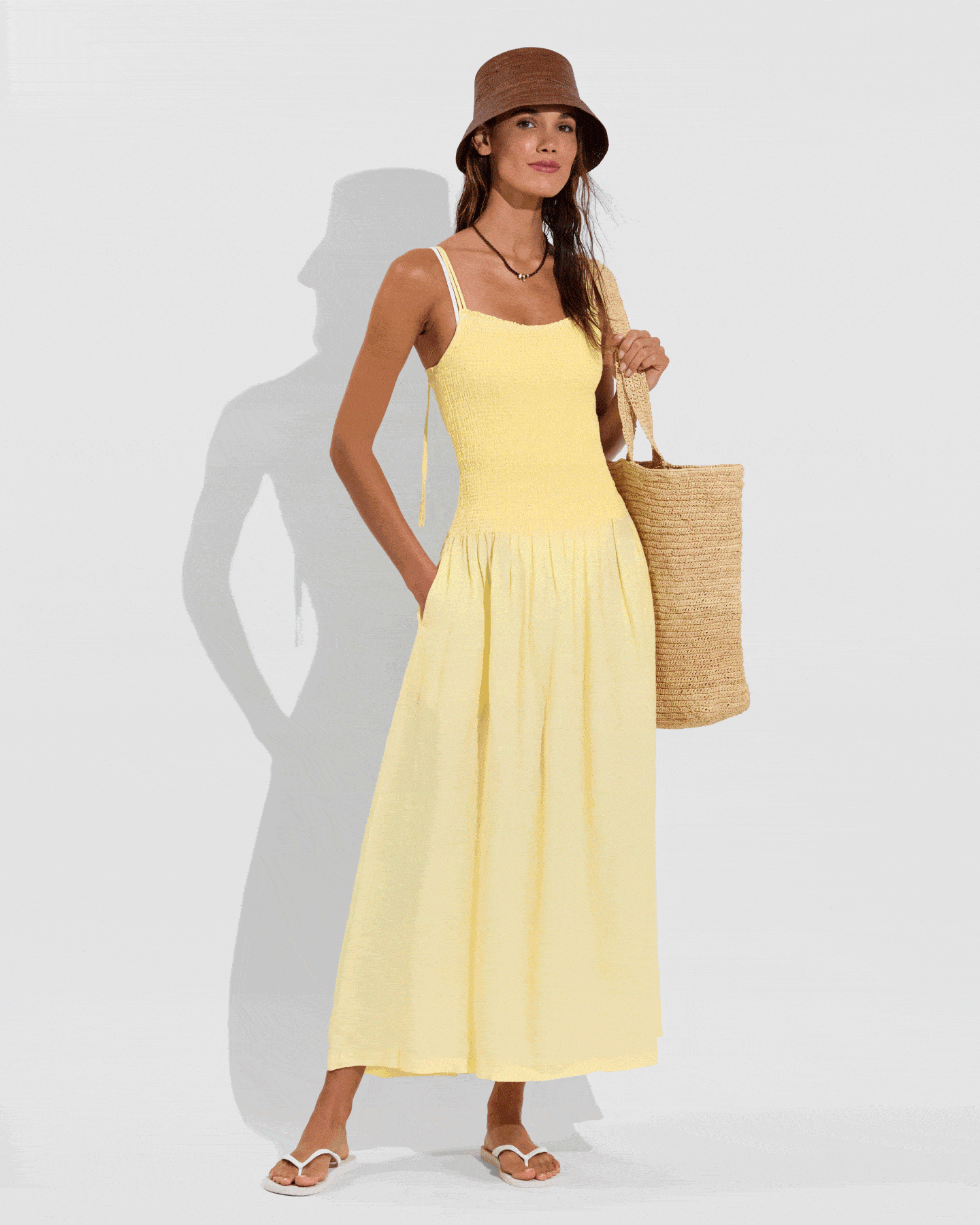 GIF of variety of Beach Linen styles