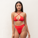 Reef Top + Throwback Bottom - Sweet Chili Heat (Size S)