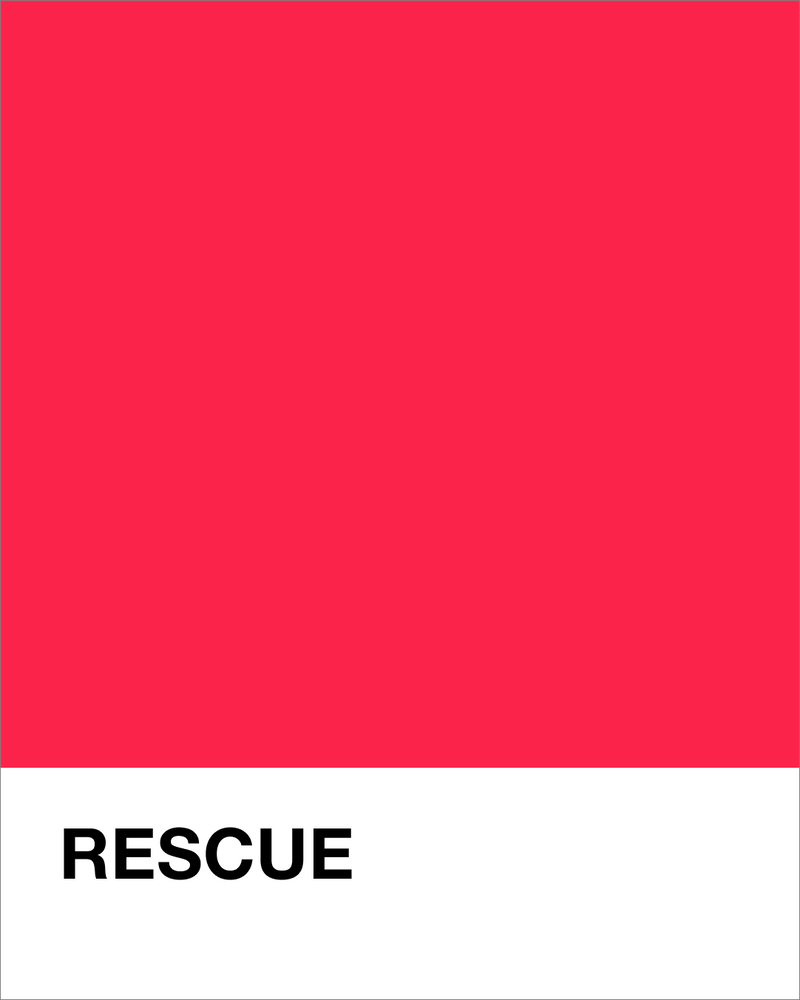 Rescue (Neon Red)