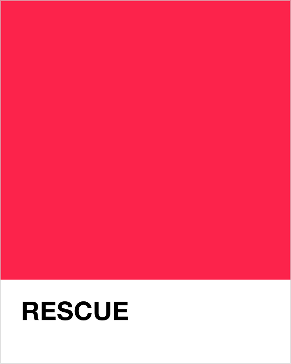 Rescue Pantone