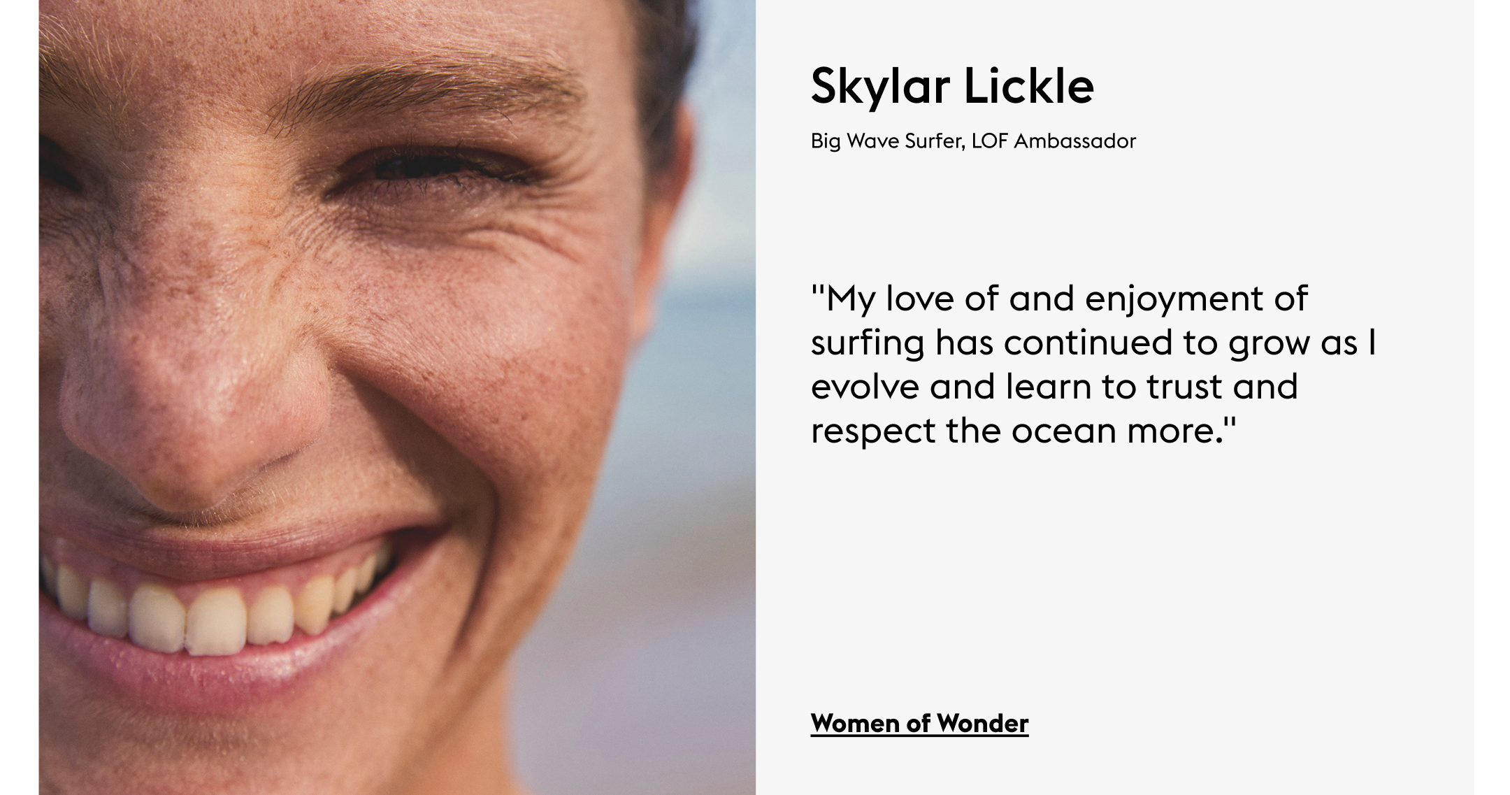 Skylar Lickle Women of Wonder Feature