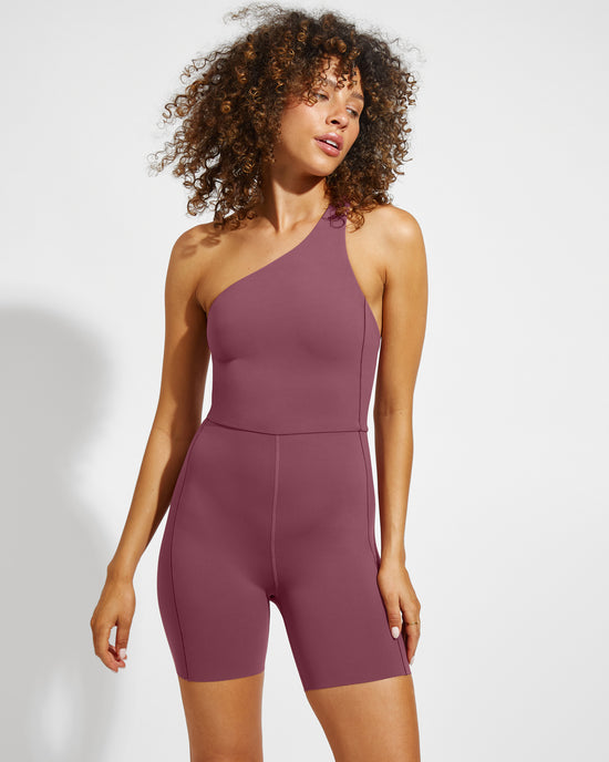 Shoreline Playsuit - Desert Plum (Size S)