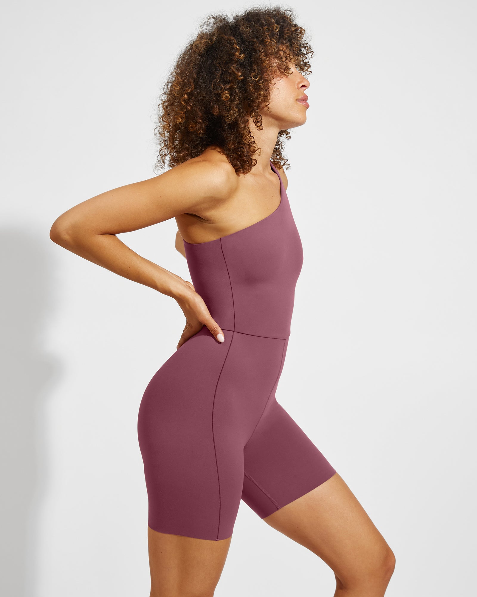 Shoreline Playsuit - Desert Plum (Size S)