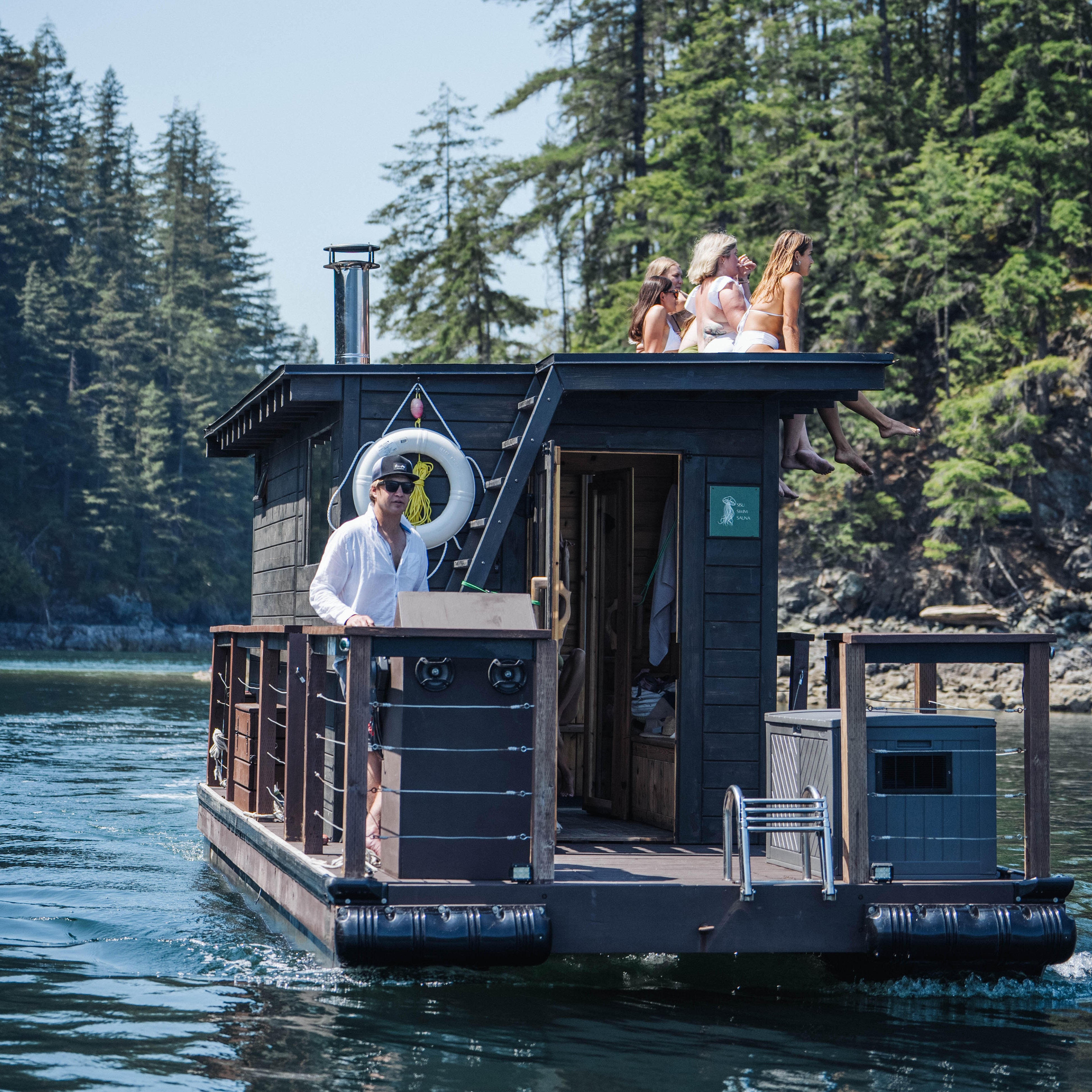 Floating Sauna