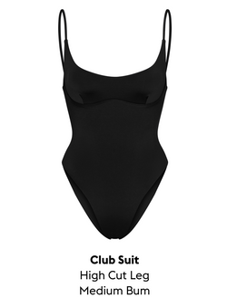 Club Suit
High Cut Leg
Medium Bum