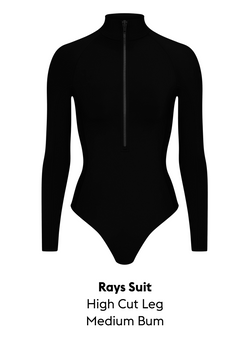 Rays Suit
High Cut Leg
Medium Bum