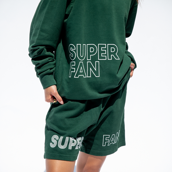 Super Fan Sweatshirt + Super Fan Short - Palm (Size S)