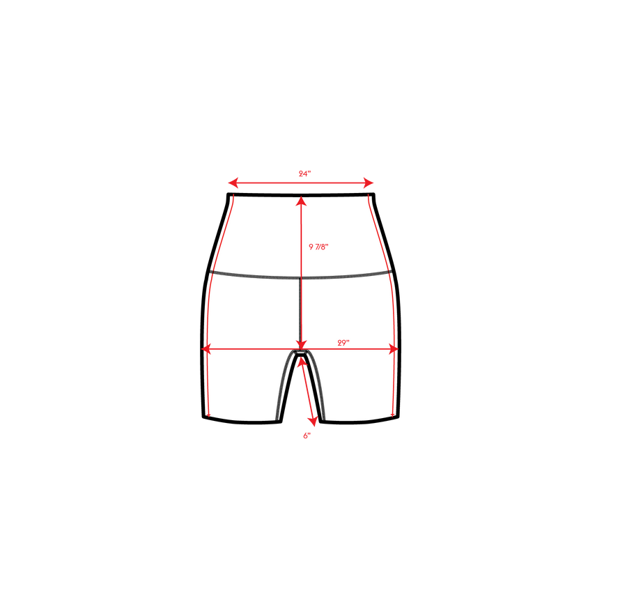 Super Moves Short 5" Size Small Measurements