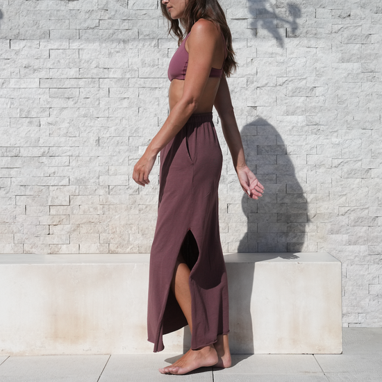 Sunday Top + Swell Skirt - Desert Plum (Size S)