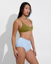 Sunday Top - Wild + Barrel Bottom - Blue Skies (Size S) [Side View]