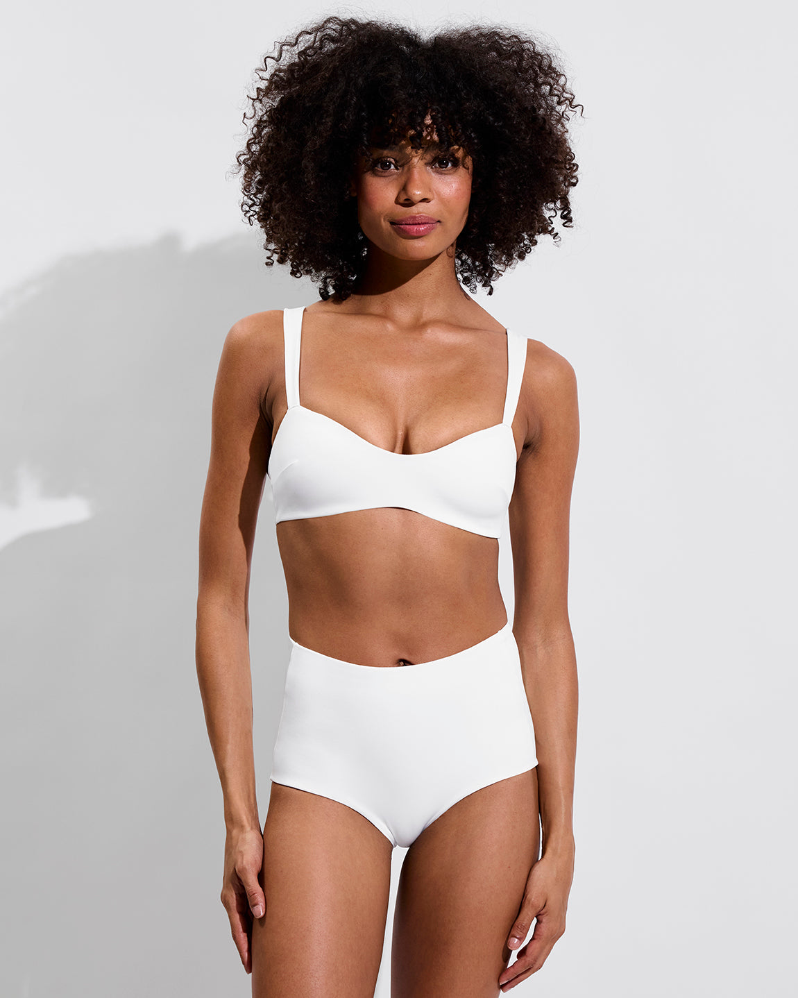 La Plage Top + Barrel Bottom - Coconut (Size S)