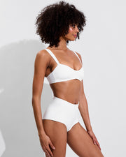La Plage Top + Barrel Bottom - Coconut (Size S)