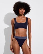 Streamline Top - Sprint + Beach Break Bottom - Sprint / Varsity (Size S)
