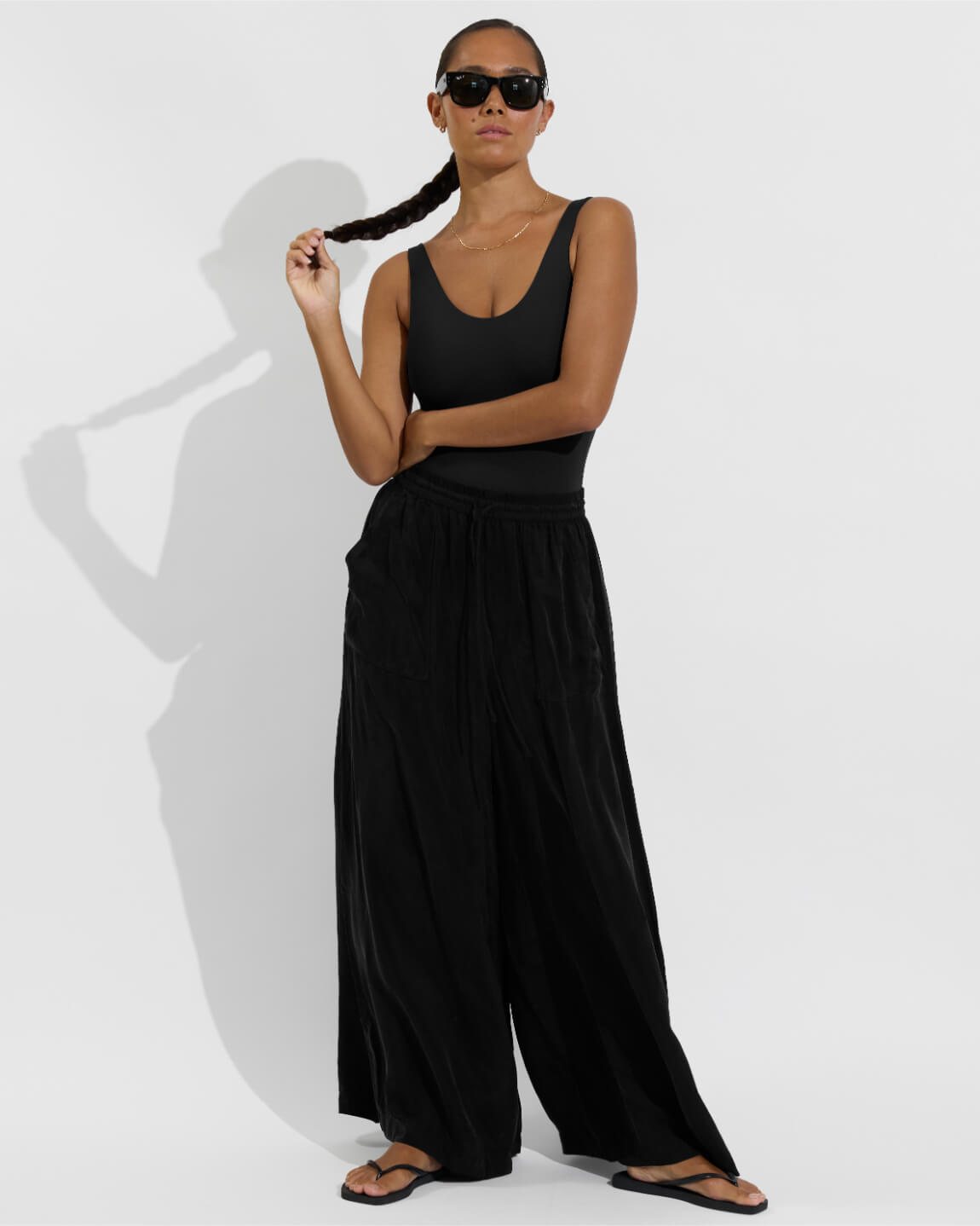 Betty Suit + Playaway Pant - Jet (Size S)