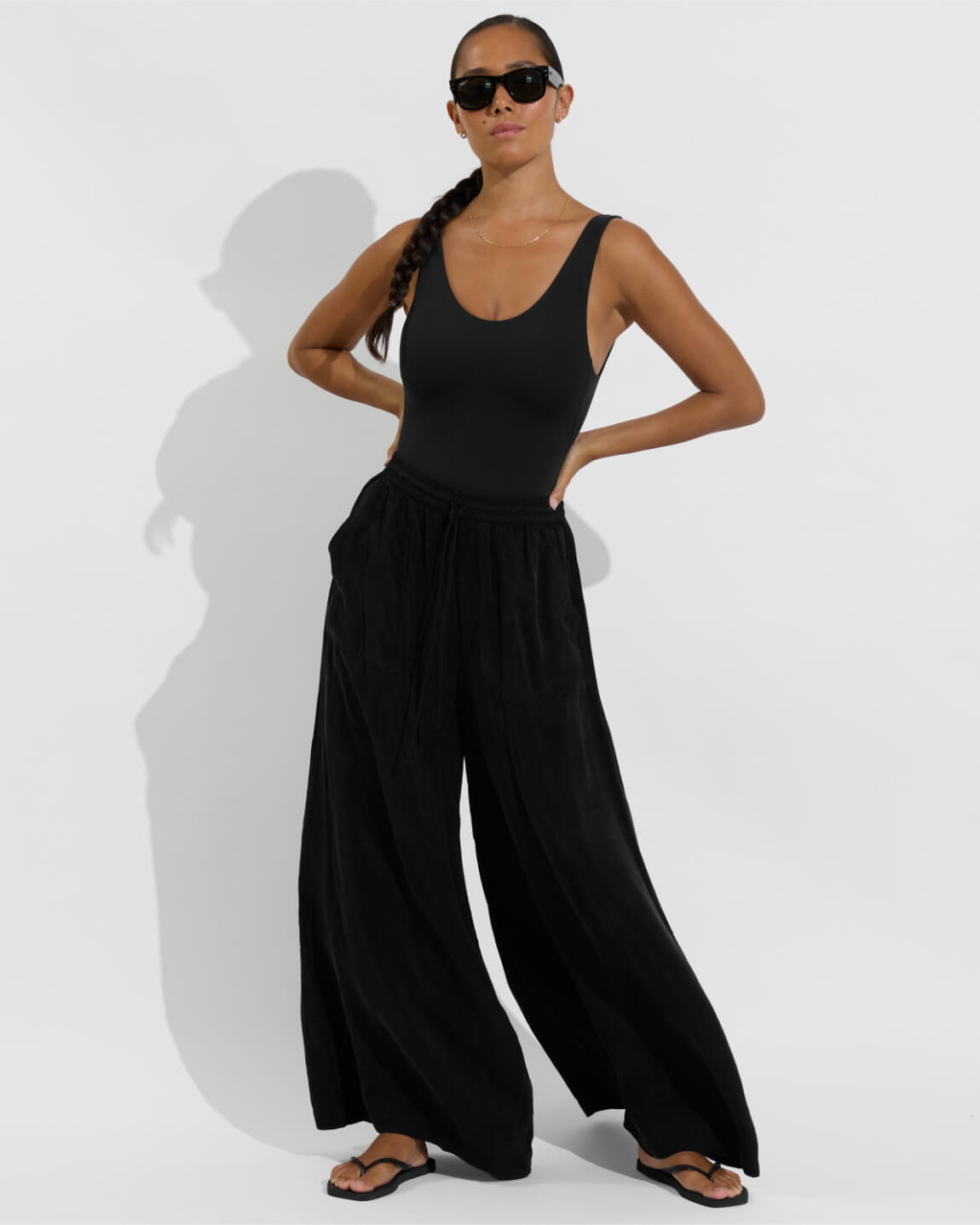 Betty Suit + Playaway Pant - Jet (Size S)