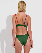 Sunday Top + Dip Bottom *Clare V. Collab - Tropics / First Place / Sweet Chili Heat (Size S)
