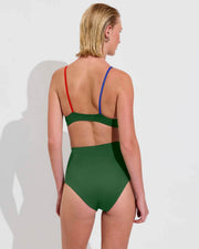 Sunday Top + Hi Tide Bottom *Clare V. Collab - Tropics / First Place / Sweet Chili Heat (Size S)