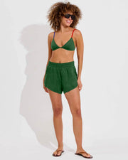 Sandy Top *Clare V. Collab - Tropics / First Place / Sweet Chili Heat + Day Trip Short - Tropics (Size S)