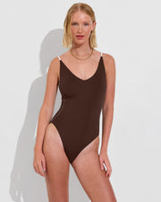 Sunday Suit *Clare V. Collab - Cold Brew / Coconut (Size S)