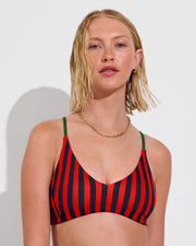 Sunday Top *Clare V. Collab - Lucky Stripe (Size S)