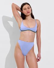 Micro Club Top - Riptide / Tropics + Super Hi Hi Bottom - Riptide (Size S)