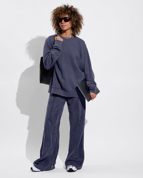 Victory Lap Sweatshirt + Journey Pant - Varsity (Size S)