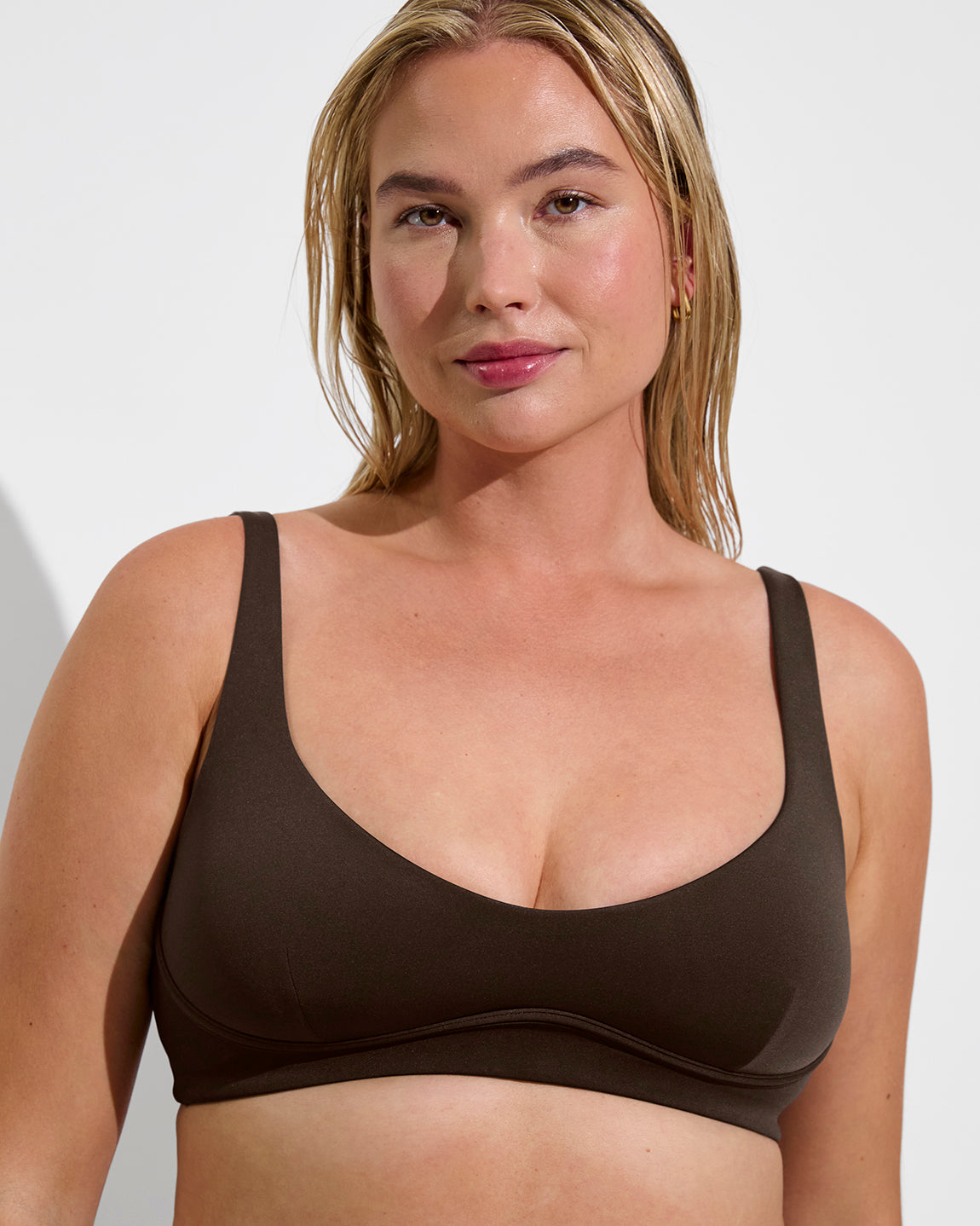 Club Top D (36DD, Size L) - Cold Brew