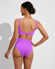 Club Top D (32D, Size S) + Hi Tide Bottom - Punch (Size S)